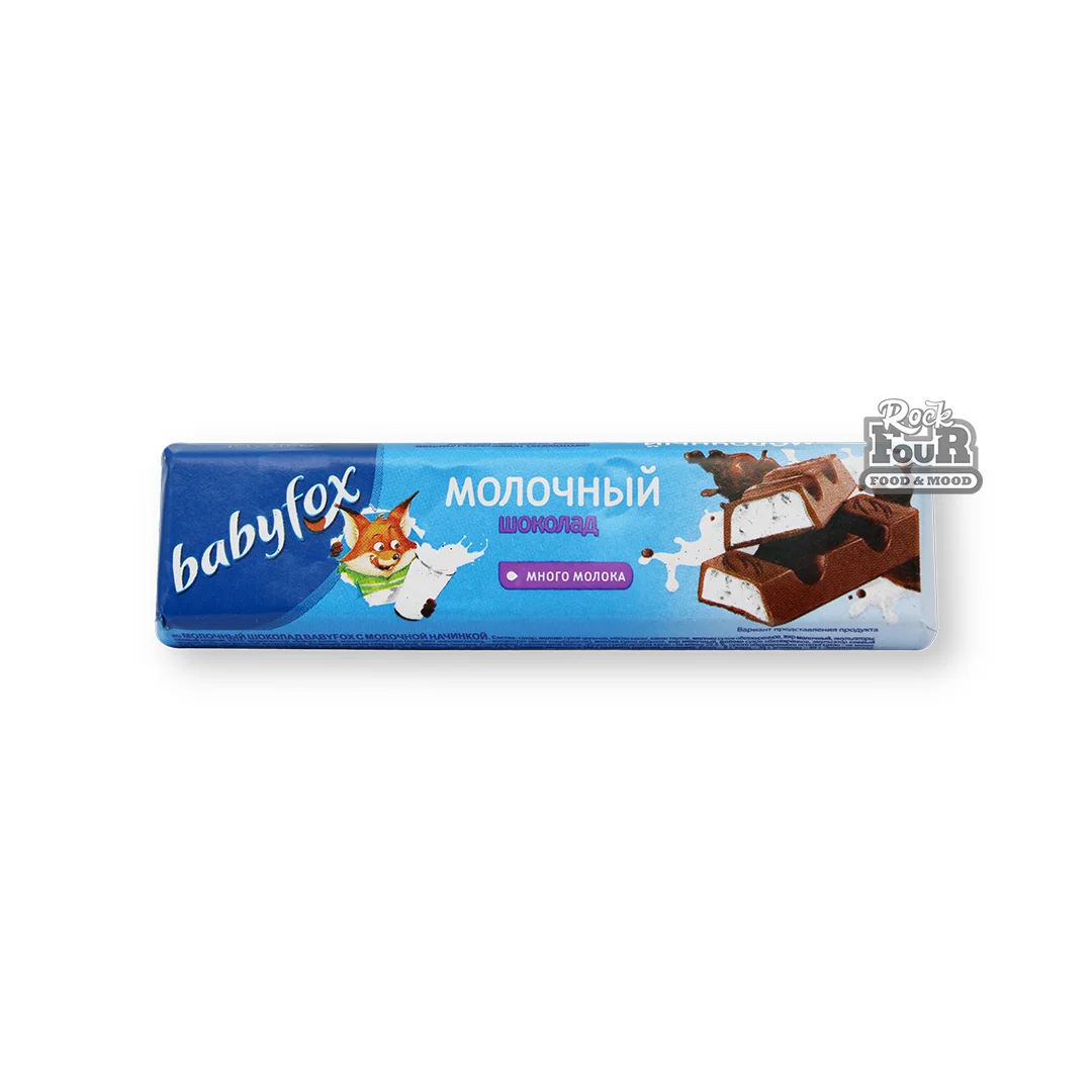Milk chocolate "Babyfox" with milk filling 45g